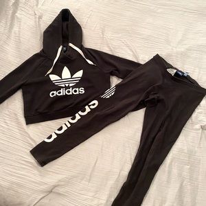 Adidas Matching Hoodie Set